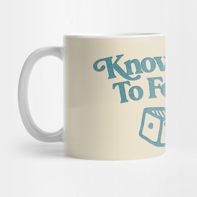 Know When to Fold 'Em / Original Retro Faded Design #2 by DankFutura